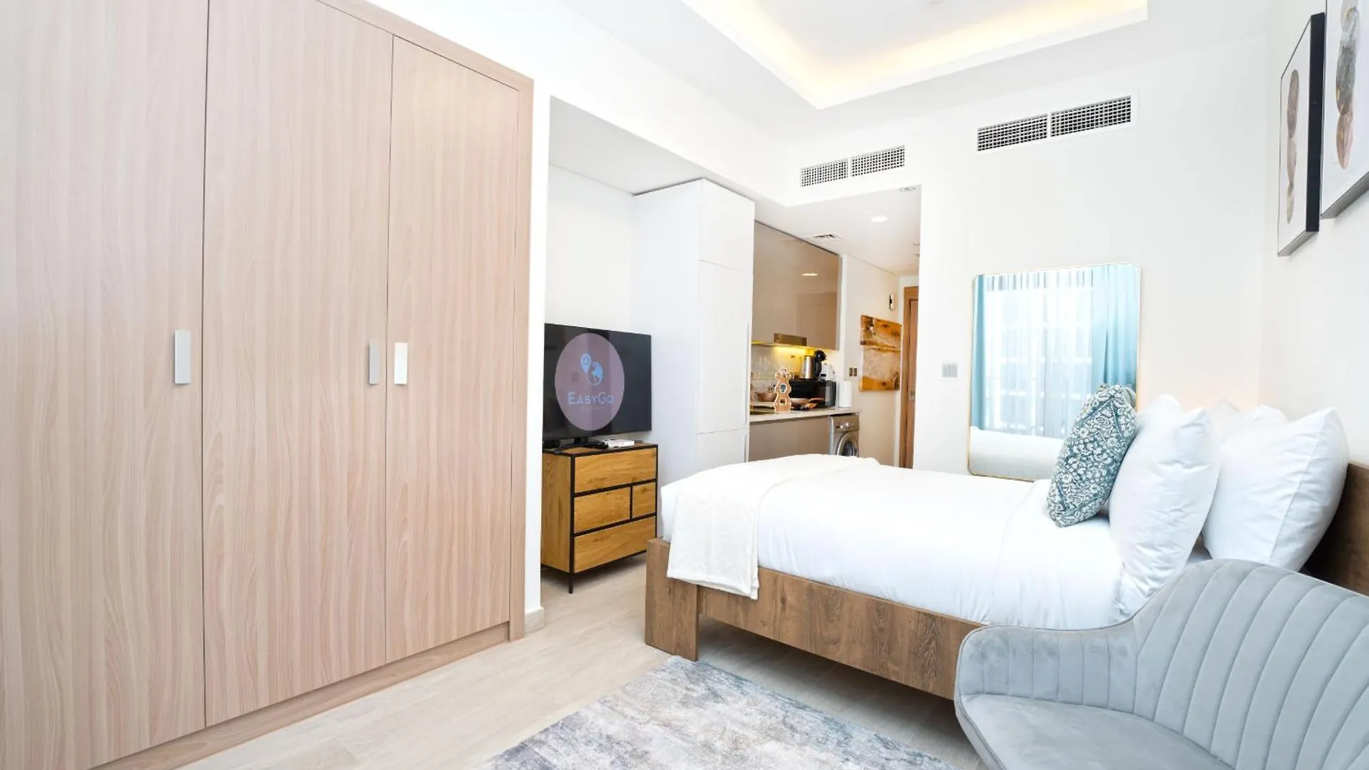 Easygo - Azizi Riviera 9 Bright Studio Dubái Emiratos Árabes Unidos